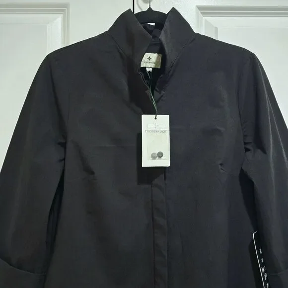 NWT TUCKERNUCK - M - Black Charlie Mini Dress - Picture 9 of 9